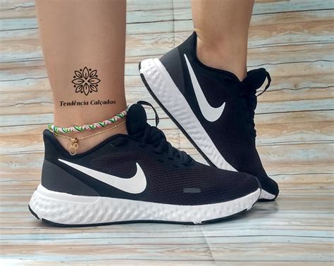 T Nis Esportivo Nike Revolution Tend Ncia Cal Ados