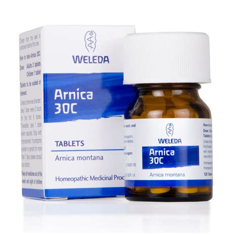 Weleda Arnica 30c 125 Tablets Naturein