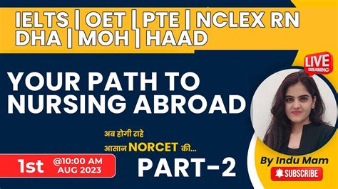 Your Path To Nursing Abroad Part Ielts Oet Pte Nclex Rn Dha