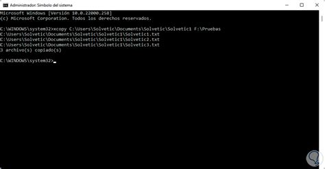 Copiar Carpetas Y Archivos En Cmd Windows 11 Solvetic Hot Sex Picture