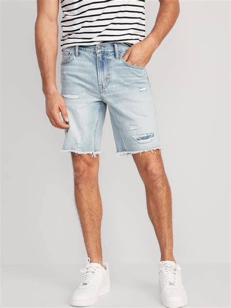 Slim Ripped Cut Off Jean Shorts Inch Inseam Old Navy