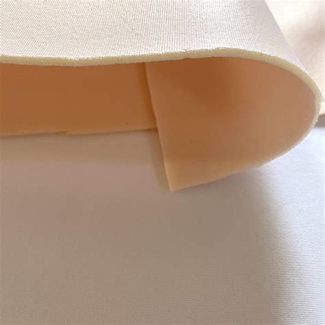 Bra Foam Padding Fabric Pale Pink 2mm Cut And Sew Smooth Faced 60cm X 50cm Per Piece S