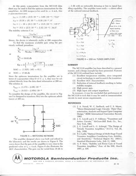 Sensitive Research Solid State Datasheets Motorola Misc