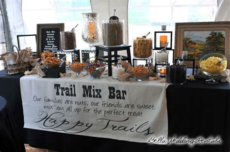 Trail Mix Trailmix Bar Wedding Trail Mix Bar