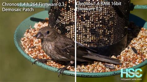 Chronos 1.4c Firmware 0.3 With Improved h.264 Demosaic Processing! - YouTube