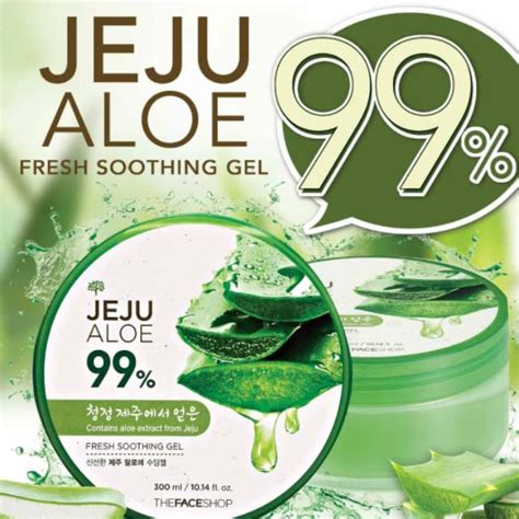 Jual Produk Original Korea The Face Shop Jeju Aloe Fresh Soothing Gel