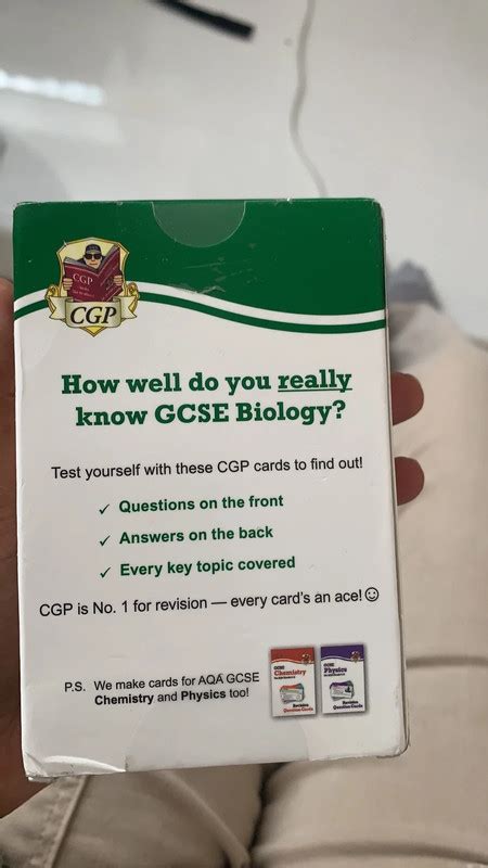 Gcse Biology Aqa Flash Cards Vinted