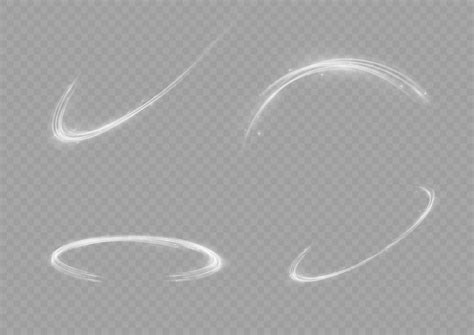 White Glowing Shiny Lines Effect Vector Background Luminous White