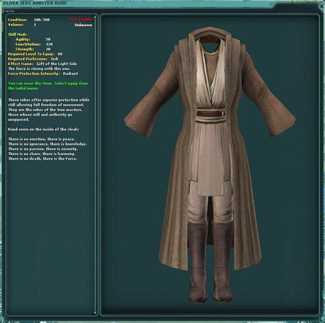 Categoryjedi Clothing Swg Wiki Fandom Powered By Wikia