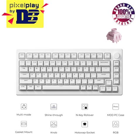 Akko MOD 007B PC Shine Through Multi Mode RGB Hot Swappable Mechanical