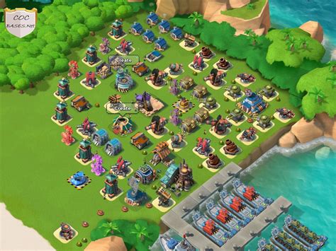 Best Boom Beach Hq Layouts Cocbases Net