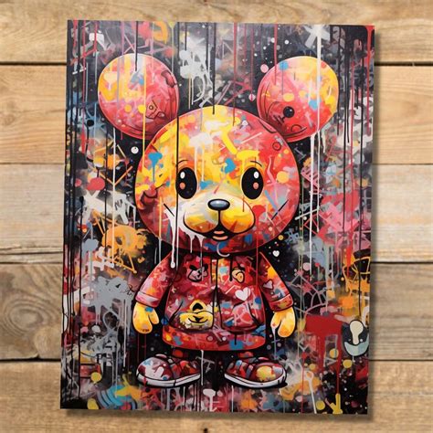 Custom Graffiti Art Street Art Print T For Graffiti Fan T For