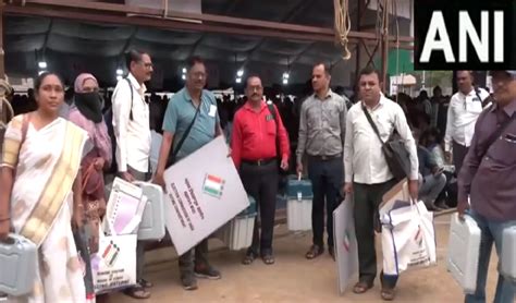 Voting On Seats Of The Fourth Phase Of Lok Sabha Elections In Uttar