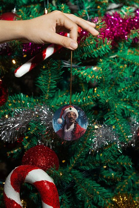 Snoop Dogg Christmas Ornament Tree Holidays Merry - Etsy Canada