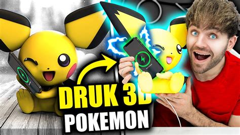 Najlepsze Gad Ety Pokemon Z Drukarki D Adowarka Pikachu Youtube