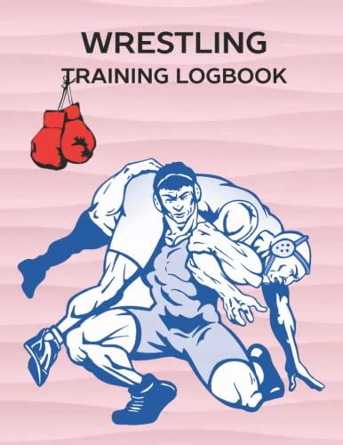 Wrestling Training Logbook Pages And Size X Inch Wrestling