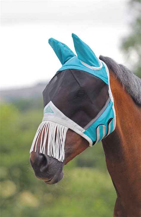 Shires Fly Mask with Nose Fringe - Walmart.com - Walmart.com