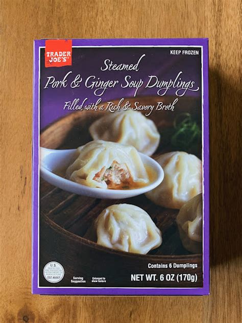 Trader Joe S Steamed Pork And Ginger Soup Dumplings