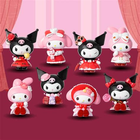 My Melody And Kuromi Rose And Earl Series Blind Box By Sanrio X Miniso Mindzai Toy Shop