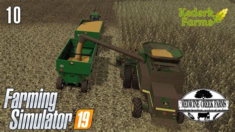 Medicine Creek 10 Corn Harvest Contract Farming Simulator 19