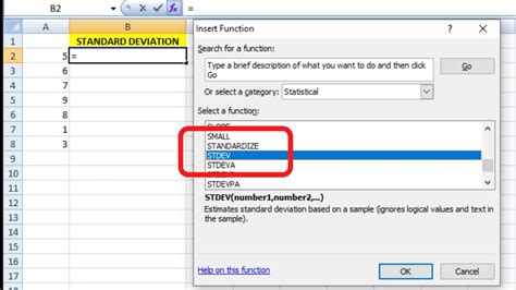 How To Calculate Standard Deviation In Excel | Techyuga