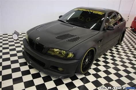 Bmw E46 M3 Matte Black