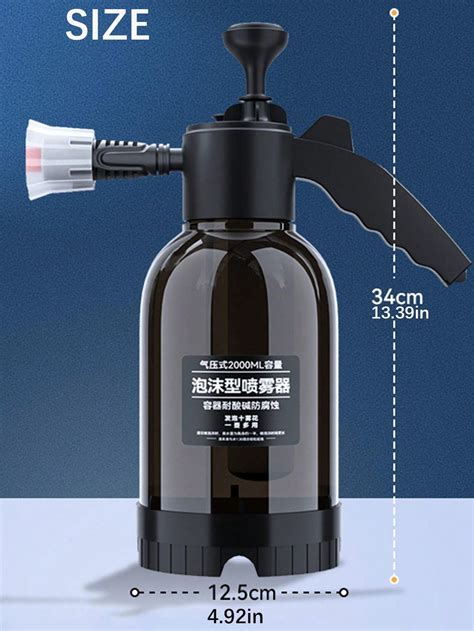 L Hand Pump Foam Sprayer With Types Of Nozzle Hand Pneumatic Foam