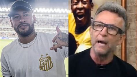 Neymar Jr Ganha Recado Ao Vivo De Craque Neto Ap S Grande Ajuda Ao Rs