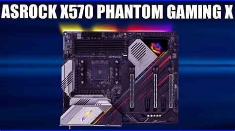 Материнская плата Asrock X570 Phantom Gaming X Youtube