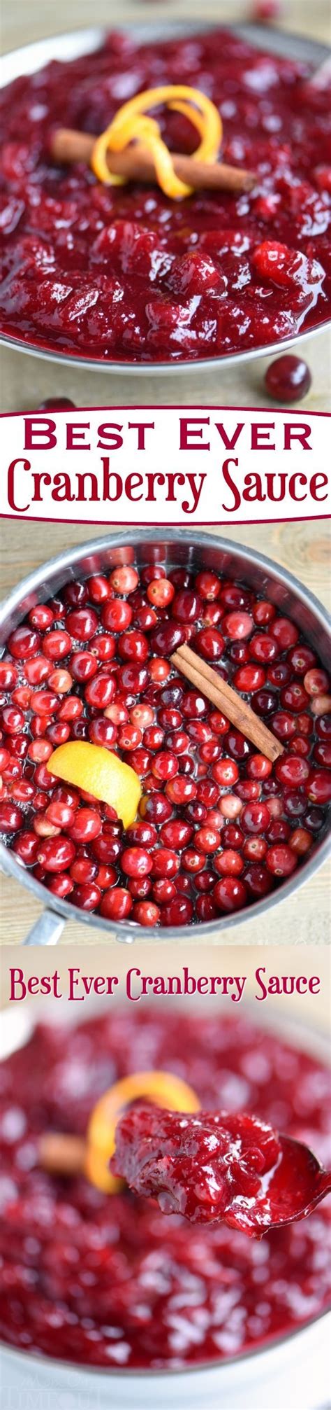 Best Ever Cranberry Sauce