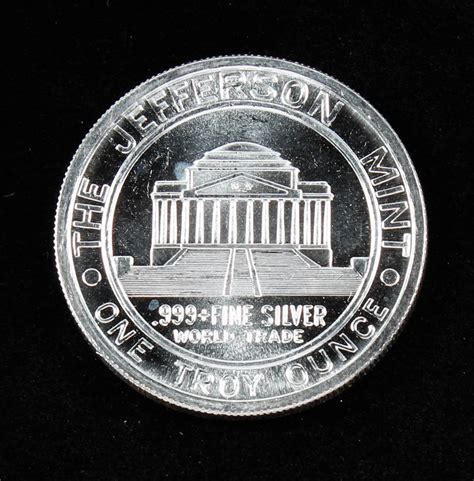 Thomas Jefferson Presidential Silver Clad Bicentennial Commemorative Coin | Pristine Auction