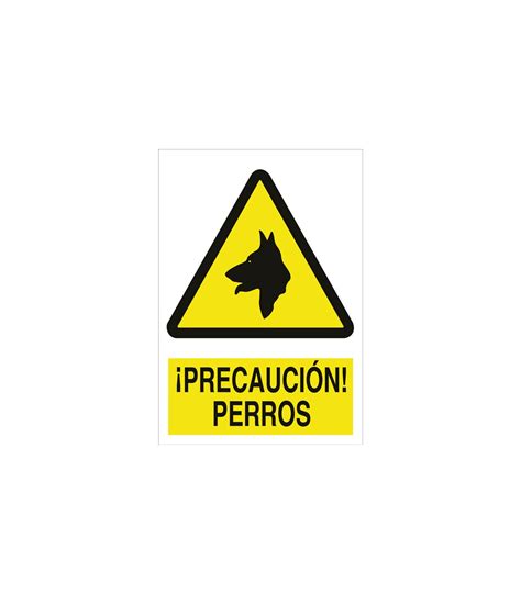 Señal de advertencia y peligro Precaución perros COFAN skrc comprar