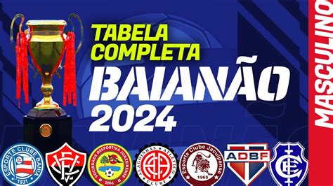 Baian O Tabela De Jogos Completa Datas Times Calend Rio Da