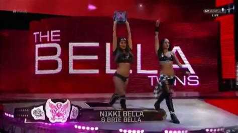 The Bella Twins Vs Natalya And Alicia Fox Video Dailymotion