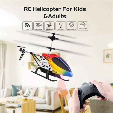 4DRC M5 Remote Control Helicopter With Gyro Altitude Hold 2 4GHz 3 5