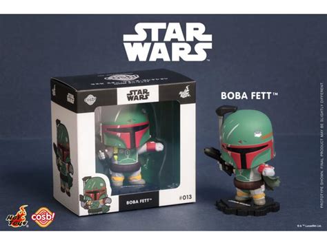 Star Wars Cosbi Mini Figura Boba Fett White Cm Hot Toys Vendiloshop