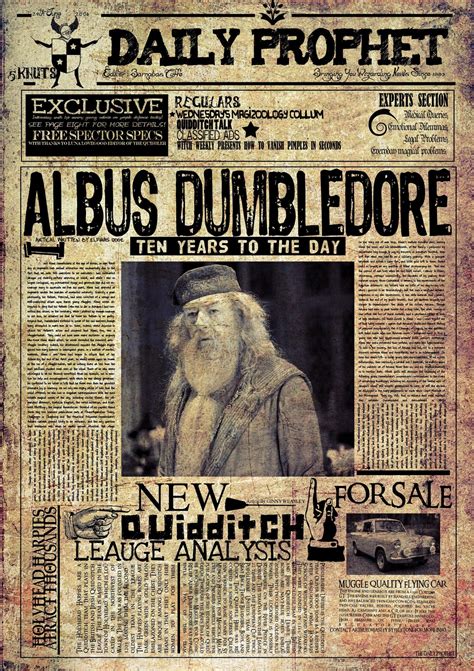 Harry Potter Printable Newspapers