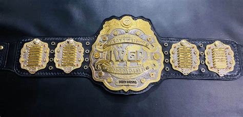 IWGP Championship Belt - Customize Your Piece of Wrestling History