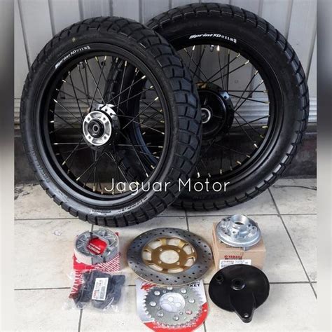 Jual Jual Paket Ban Set Japstyle Thunder 125 Motif Kotak Tahu Onderdil