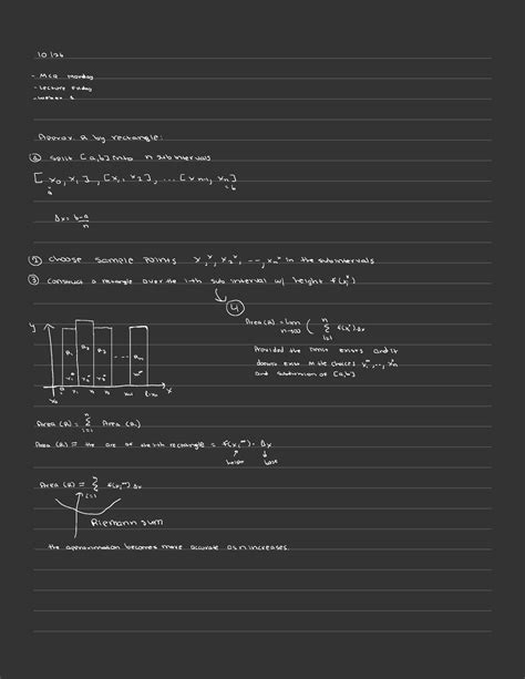 Ma 122 Lecture Notes 1 10 Mca Morday Lecture Friday Webex 1 Approx R By Rectangle ① Split