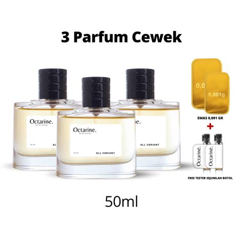 Jual Gratis Emas PROMO Bundling Beli 3 Botol Parfum 50ml Bebas