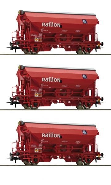 Roco Set Of Hopper Cars Eurotrainhobby