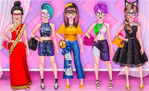 دانلود بازی Dress Up Game Fashion Stylist برای اندروید مایکت