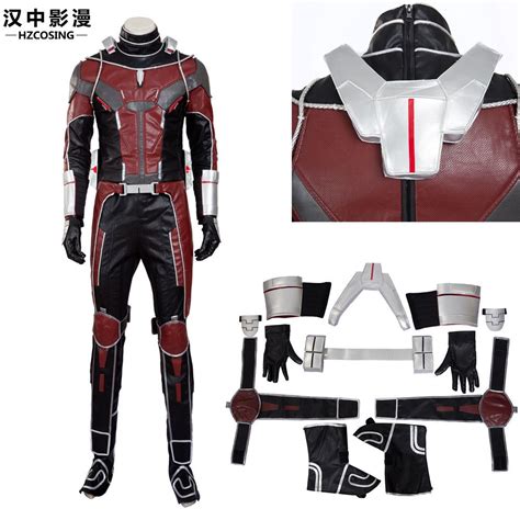 Hzym Ant Man Costume Captain America Civil War Cosplay Fight Suit