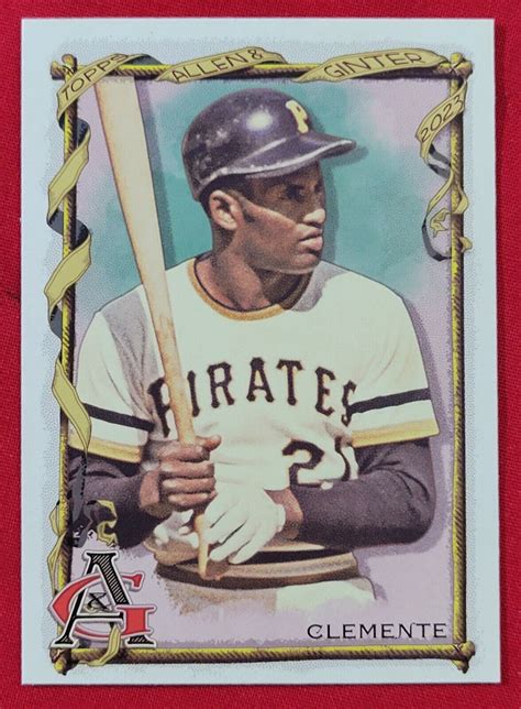 Topps Allen Ginter Roberto Clemente Sp Pirates Ebay