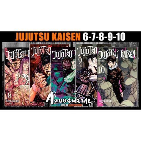 Kit Jujutsu Kaisen Batalha De Feiticeiros Vol 6 10 Mangá Panini