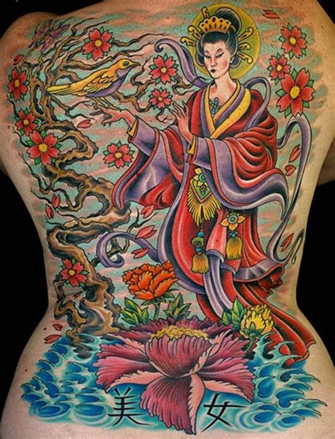 Irezumi Ou Le Tatouage Japonais Traditionnel Geisha Tattoo Design