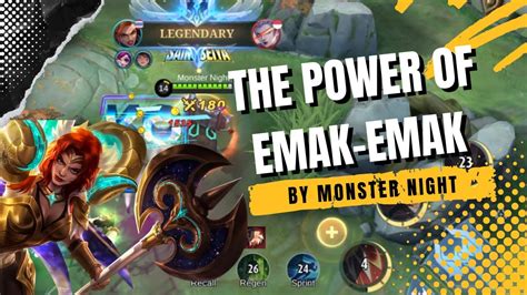 The Power Of Emak Emak Build Item Dan Gameplay Hilda Youtube