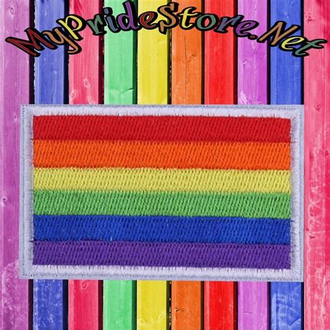 Rainbow Pride Patch Lgbtq Patch Etsy Rainbow Flag Rainbow Pride Red Meaning Pride Flags