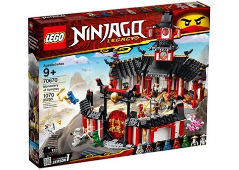 Lego Ninjago Ninja Dojo Temple Masters Of Spinjitzu Set 71767 With